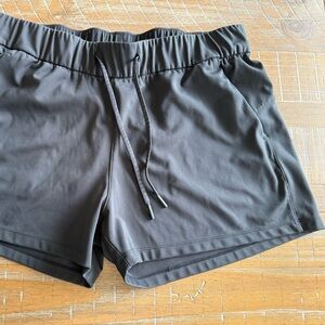 Women's Black Athletic Shorts